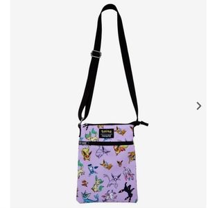 Loungefly Pokemon Eevee Eeveelutions Passport Crossbody Bag - Brand New